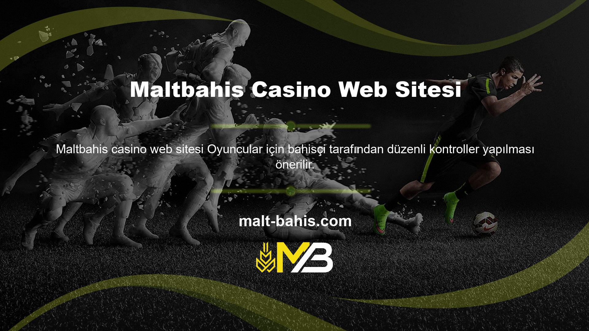Maltbahis casino web sitesi